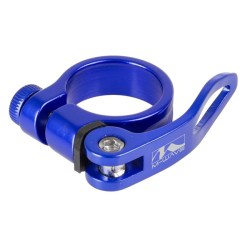 M-WAVE CLAMPY ALLOY SEAT CLAMP QR BLUE